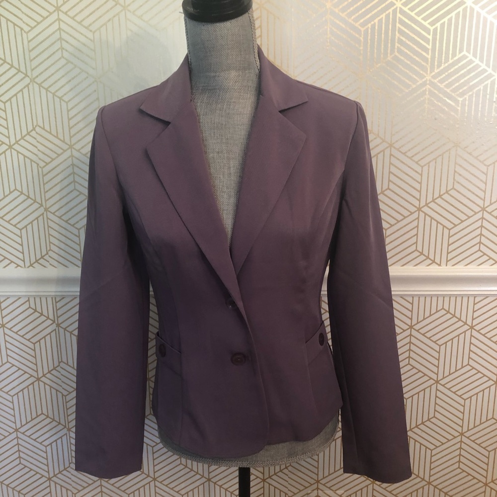 Elegant Purple Women's Blazer